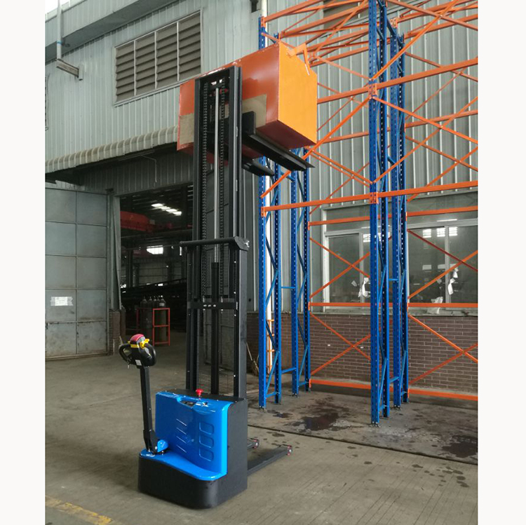 NIULI CE Certification Transpalette Electrique 1.6-3meter Lift Height 1.5 Ton Automatic Electric Stacker