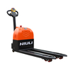 NIULI High Cost Effective 1.5 Ton 1500kg Small Battery Electric Walkie Pallet Truck Powered Pallet Jack