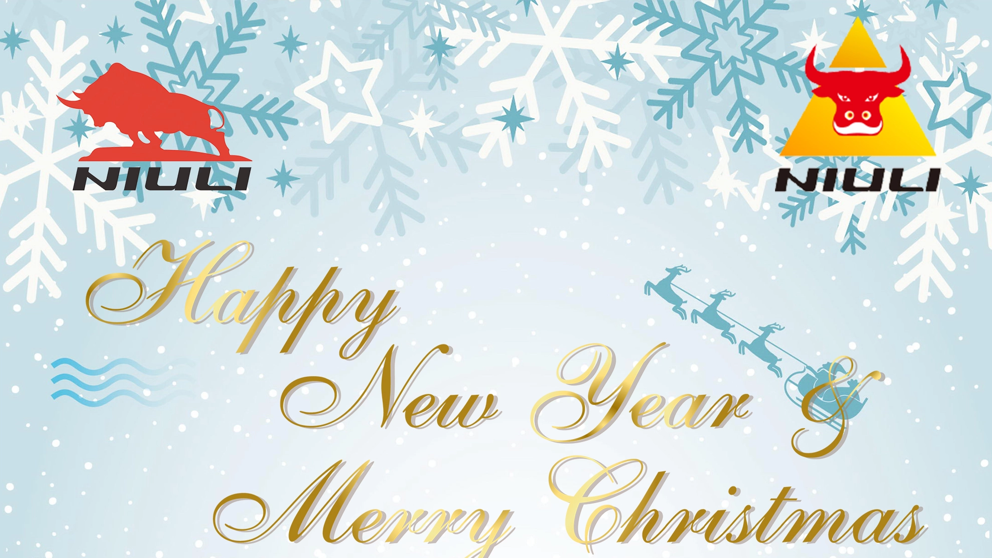 NIULI Wishes You a Merry Christmas and a Happy New Year!