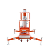 NIULI 8m Aluminum Alloy Platform Lift Elevator Electric Hydraulic Pressure Mobile Lifting Platform Single Person Lift Elevator