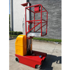 NIULI CE Self Propelled Mobile Electric Vertical Hydraulic Manual Lift Platform