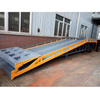 NIULI Factory Direct Height Adjustable Manual Dock Slope Hydraulic Mobile Yard Ramp for Loading Container