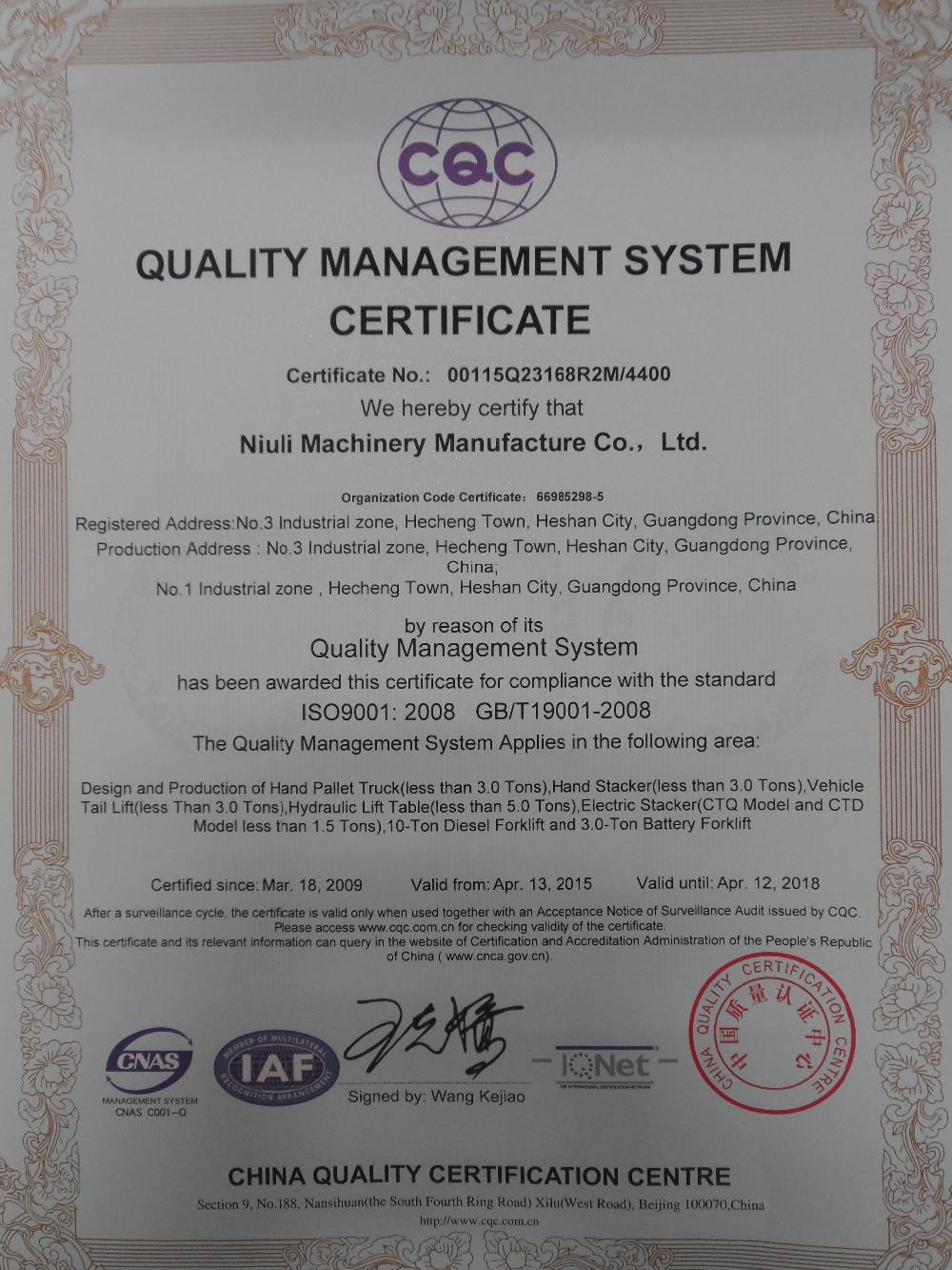 mini pallet hand truck