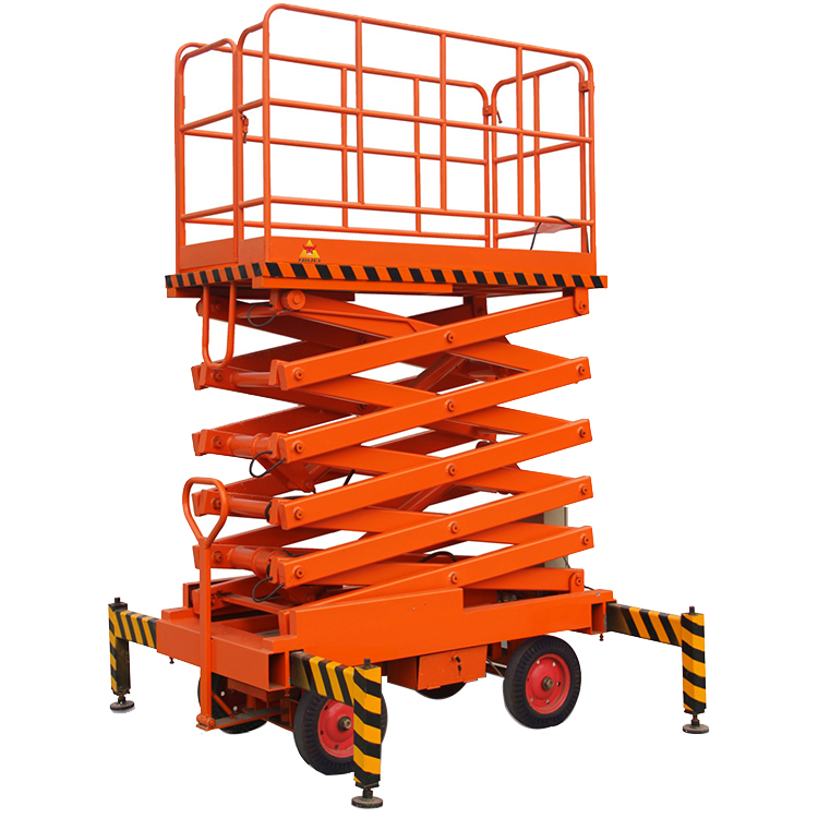 NIULI Electric Hydraulic Lifting Platform Truck Maintenance Inspection Ladder
