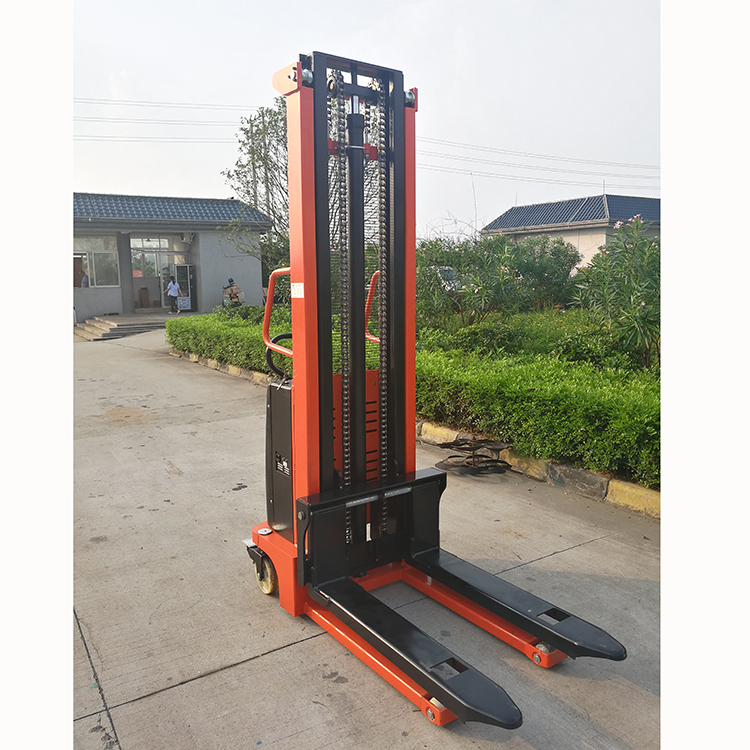 NIULI Electric Forklift Pallet Lifter 1.5Ton 1.6M Semi Electric Pallet Stacker