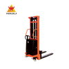 NIULI Best Electrical Forklift Semi Hand Forklift Electric Industrial Forklift Electric Stacker Empilhadeira