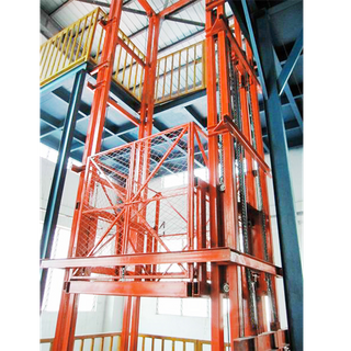 NIULI Manlift Industrial Indoor Floor Goods Platform Lift Pallet Outdoor Man Lift Stationary Electric Material Loading Platform