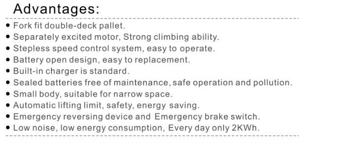 Pallet Electric Pallet Truck 