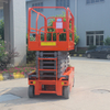 NIULI Battery Powered 220V Mobile Electric Self-propelled Hydraulic Scissor Lift Platform Table