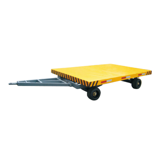 Flat Trailer for Loading Goods