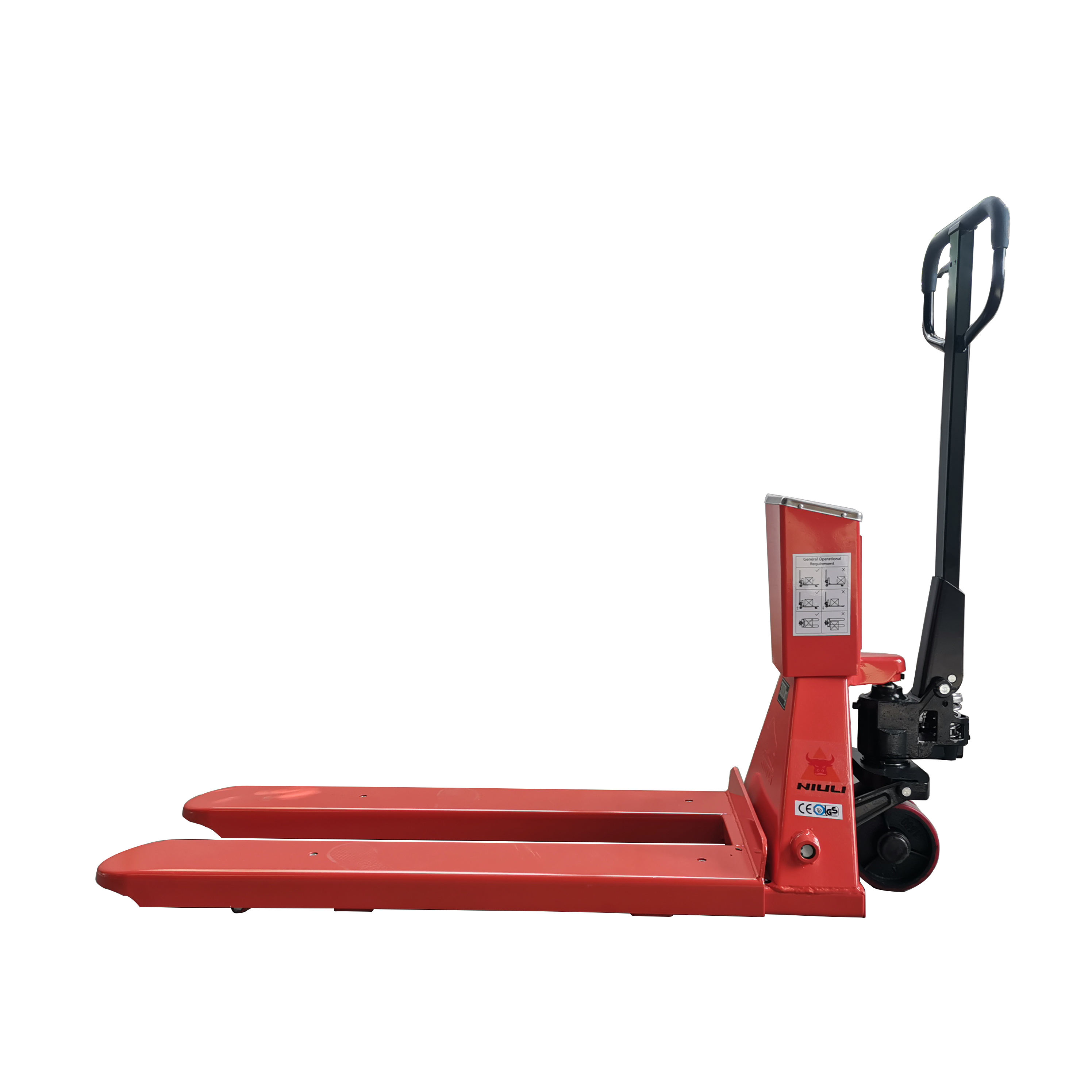 Forklift scale weighing pallet truck 2/3 tons mobile weighbridge