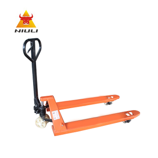 NIULI Manual Forklift Hand Hydraulic Pallettruck Quick Lift 2 Ton Hydraulic Pump Hand Pallet Truck Jack