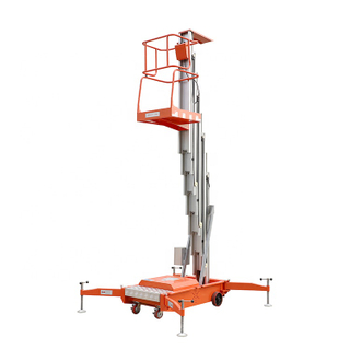 NIULI 10M Vertical Electric Hydraulic Single Person Lift Aerial Mobile One Man Lifting Table for Sale