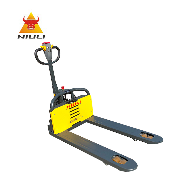NIULI Small Telescopic Hendler Forklift Narrow Aisle Fork Lift Battery Electronic Hydraulic Electric Pallet Truck