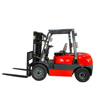NIULI 3000kg Isuzu Diesel Engine Forklift Truck with CE