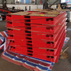 NIULI Manual Dock Leveler Container Loading Ramp Hydraulic Mobile Loading Container Yard Ramp for Forklift Truck