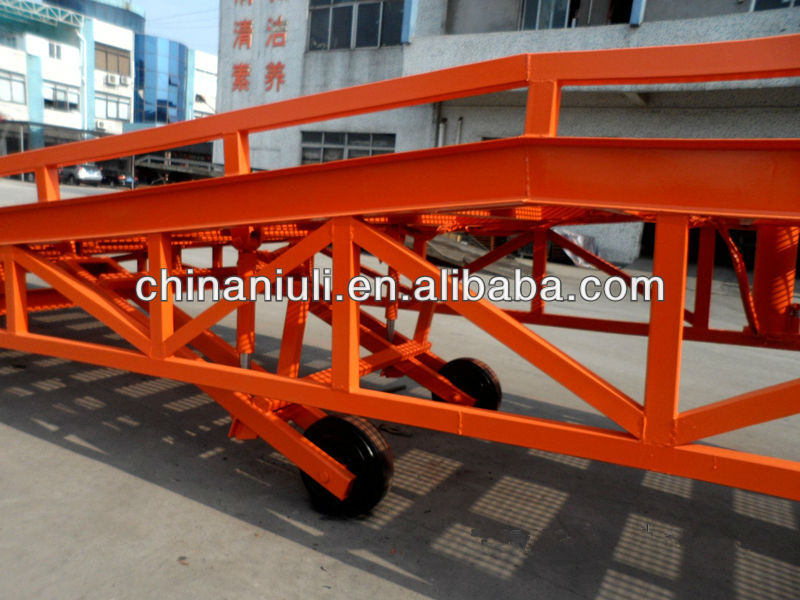 Movable Hydraulic Dock Ramp for Container Loading Leveller