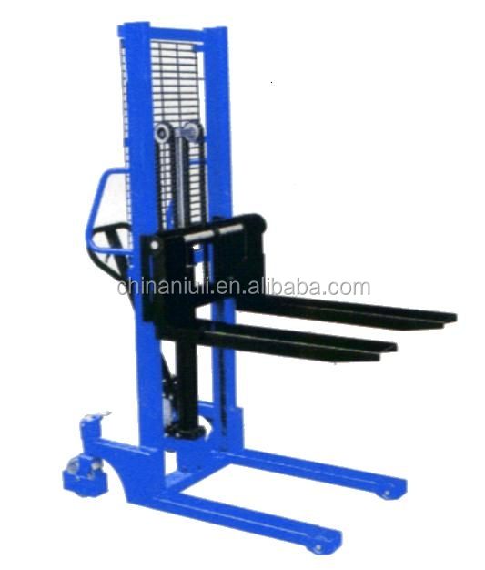 NIULI Manual Hydraulic Hand Pallet Truck Forklift Stacker for