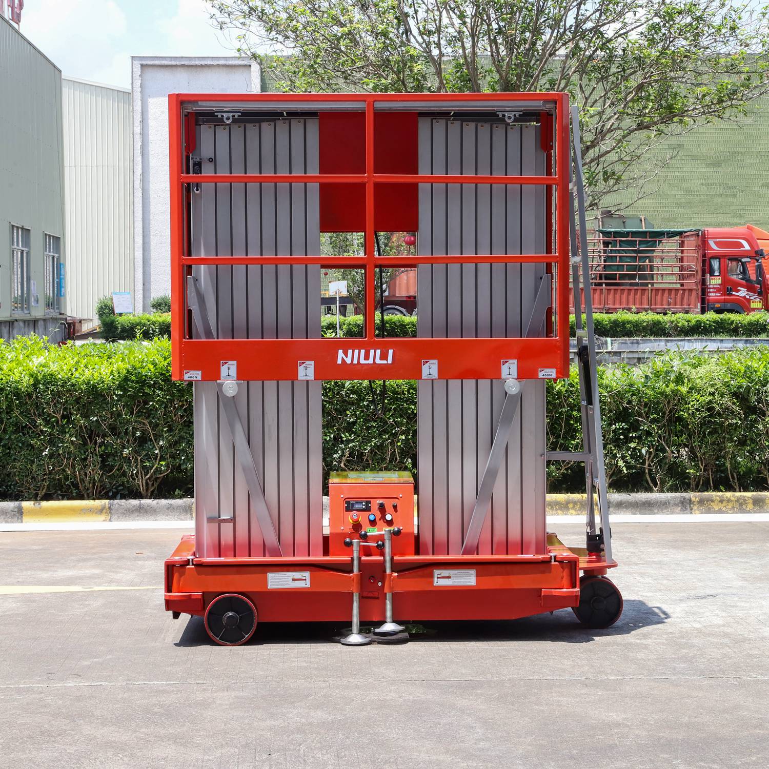 Double Mast Lift Platform