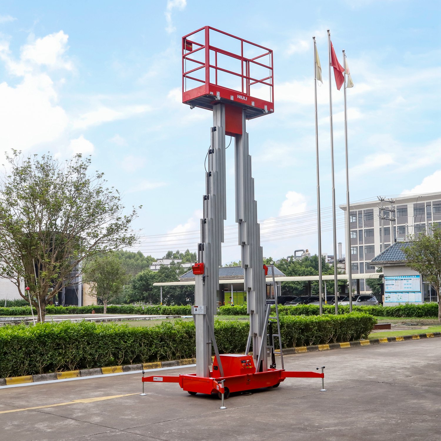 rising platform mechanism